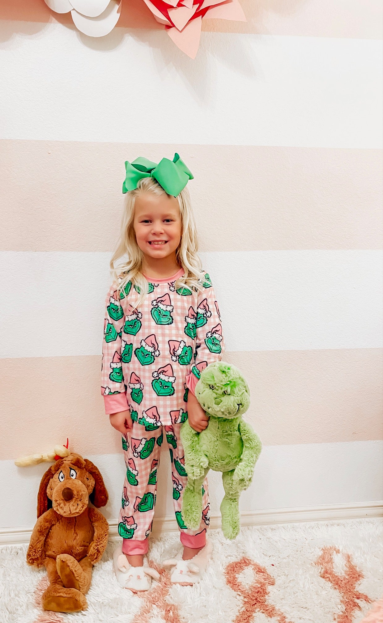 Girls Grinch Pajamas