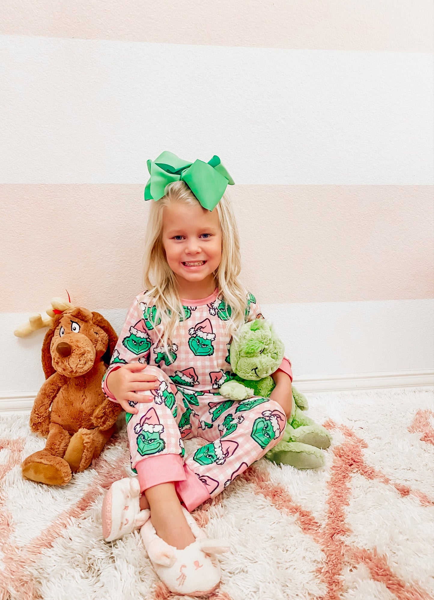 Girls Grinch Pajamas