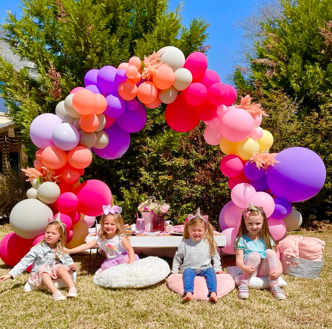 Bringing the best celebration style around with campsite parties, bell tents, glamping, balloon decor, event planning and more. Let us help you celebrate & design the party of your dreams!